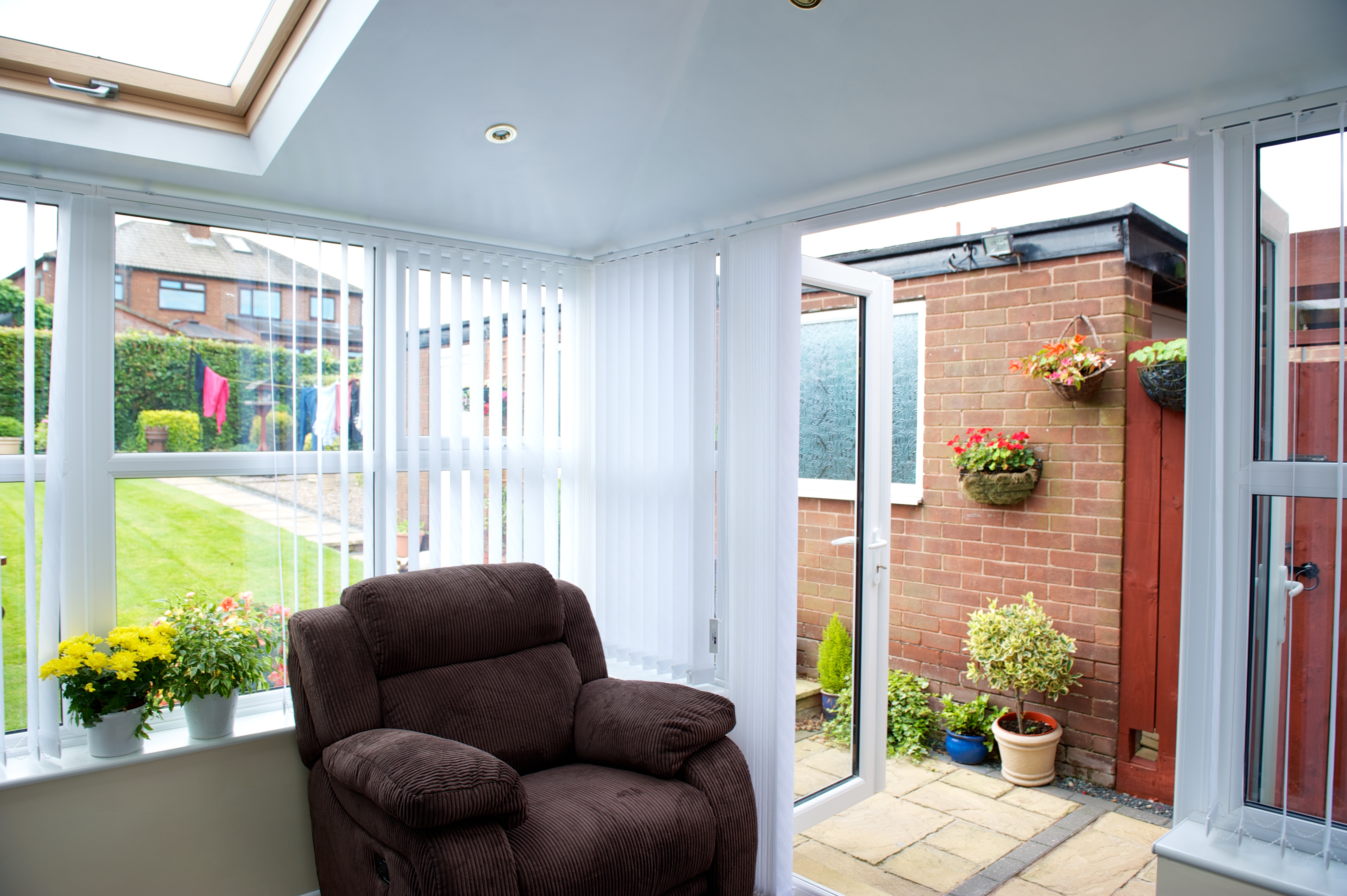 Conservatory roof installation detail