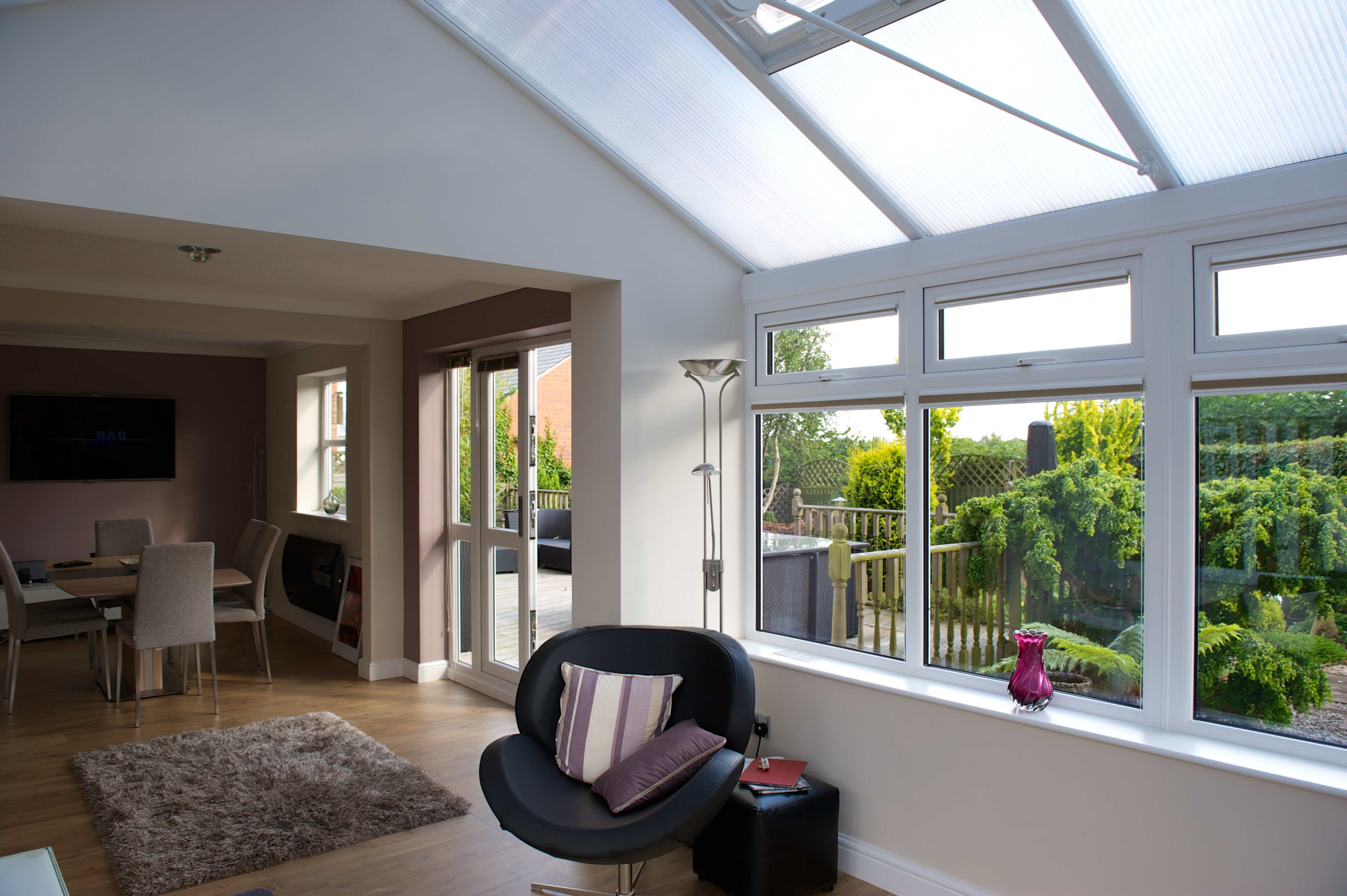 Conservatory roof and glazing design reference
